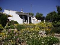 Large, sunny & bright 1 bedroom apartment cottage with sea views in the Central Algarve - sleeps 3