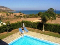 Cyprus Paphos Villa with private pool next to beach Sea views