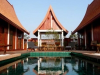 Traditionally Thai styled luxury pool villa, catered
