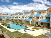 Holiday villa with shared pool, tennis court in Mauritius West Coast/Flic en Flac : Orchidees Villa Economy,