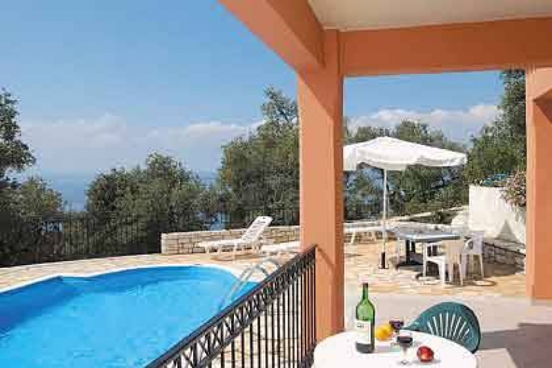 Villa with pool to rent Corfu Greek Islands