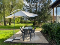 Outside dining area