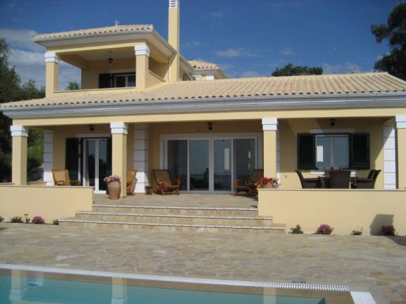 Holiday Home in Arillas,Corfu. With pool + sea & sunset views.